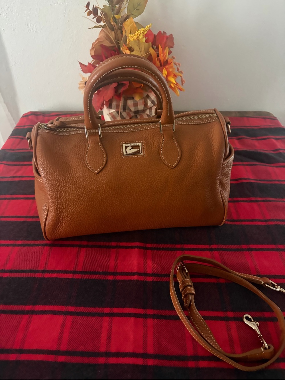Dooney Bourke leather satchel